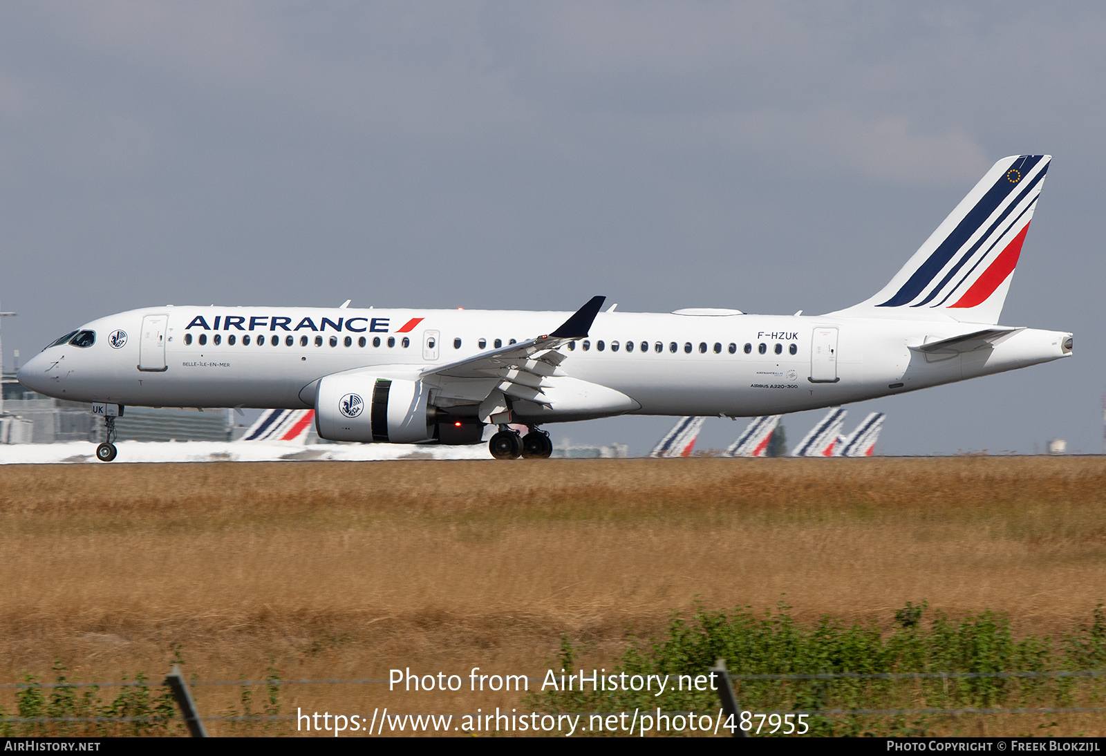 Aircraft Photo of F-HZUK | Airbus A220-371 (BD-500-1A11) | Air France | AirHistory.net #487955