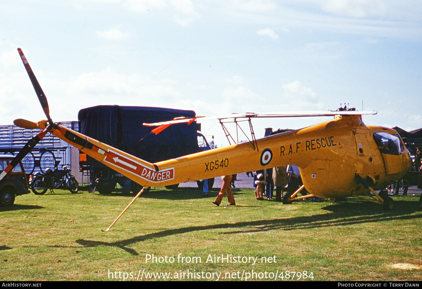 Aircraft Photo of XG540 | Bristol 171 Sycamore HR14 | UK - Air Force | AirHistory.net #487984