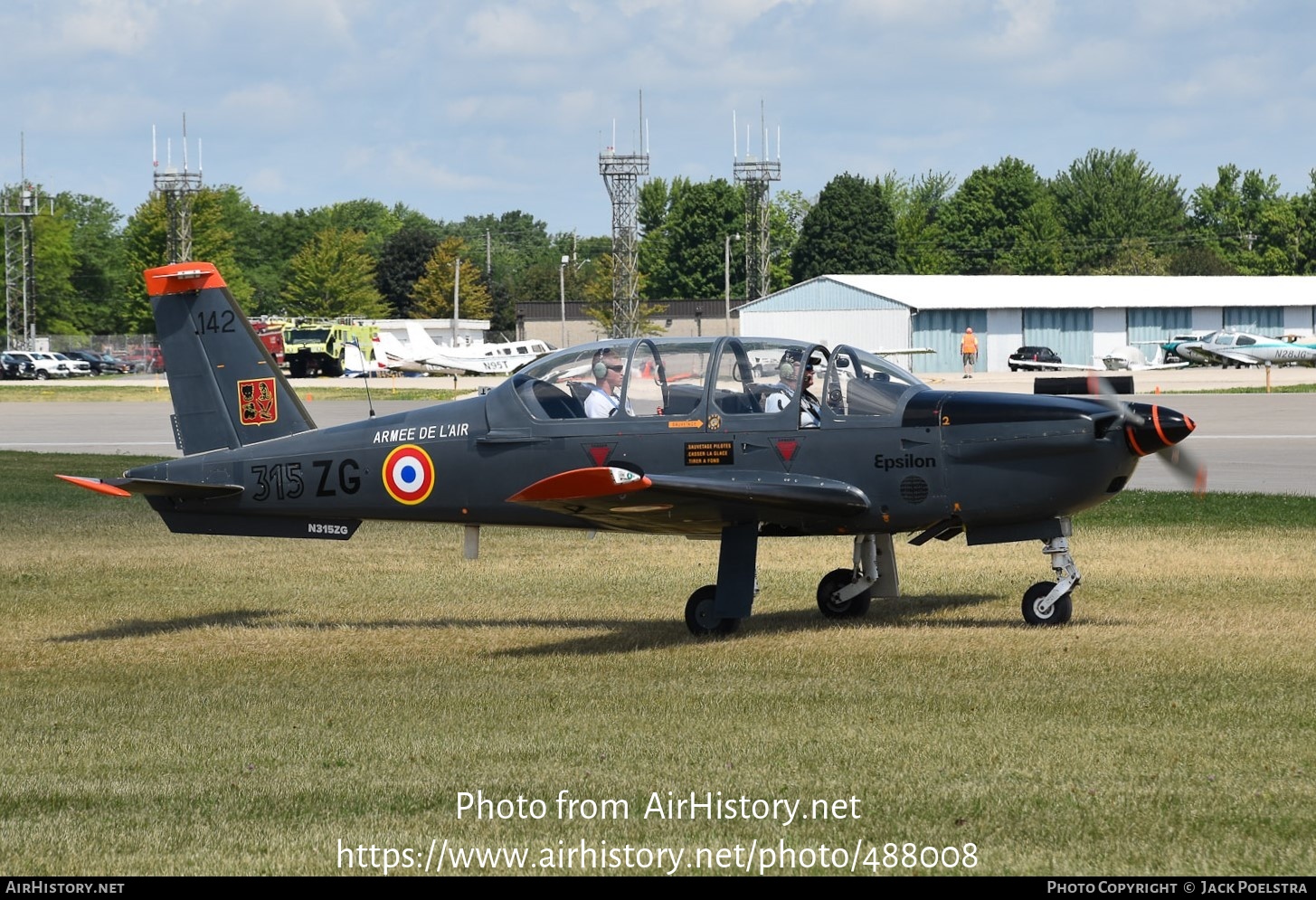 Aircraft Photo of N315ZG / 142 | Socata TB-30 Epsilon | France - Air Force | AirHistory.net #488008