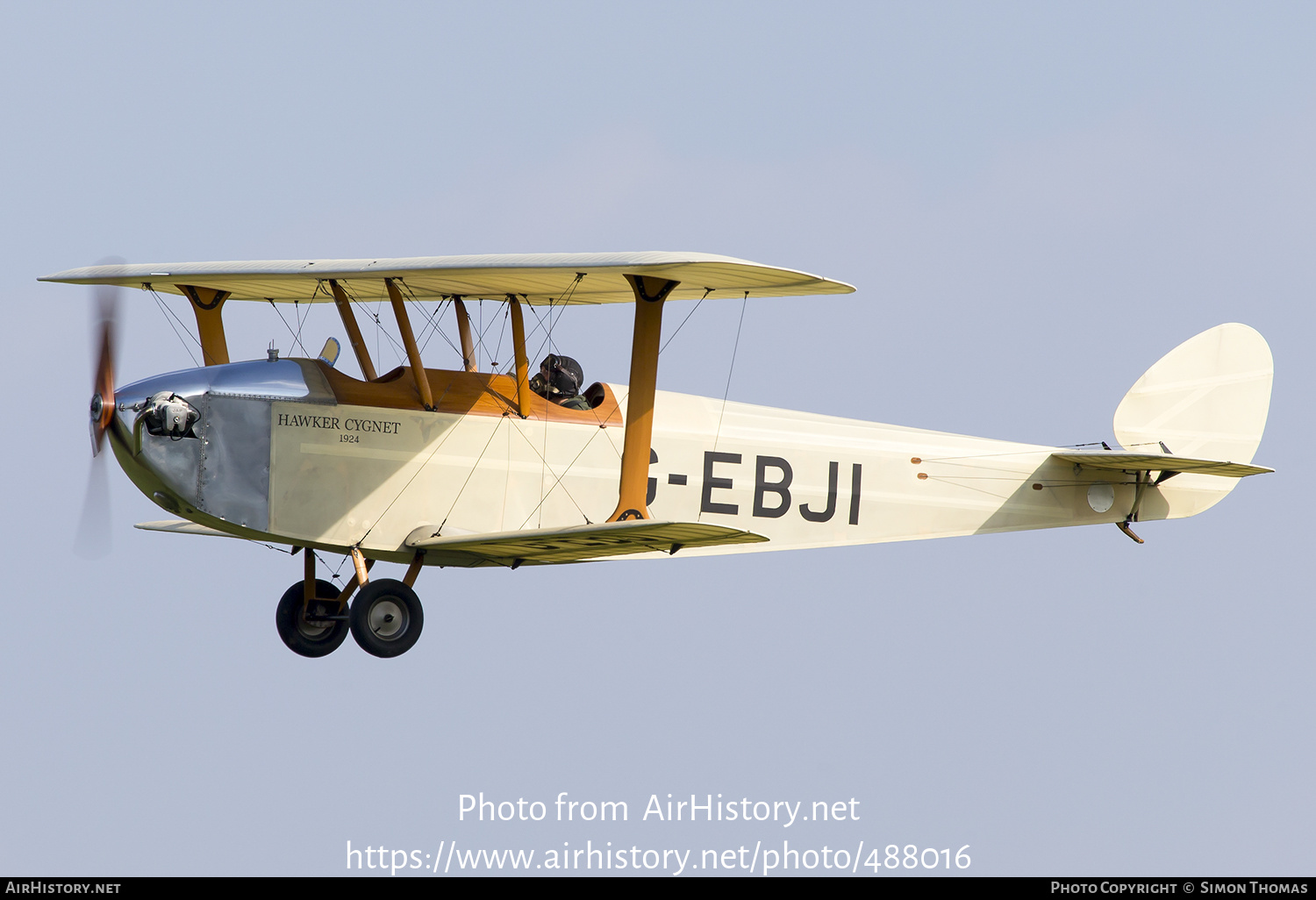 Aircraft Photo of G-EBJI | Hawker Cygnet | AirHistory.net #488016