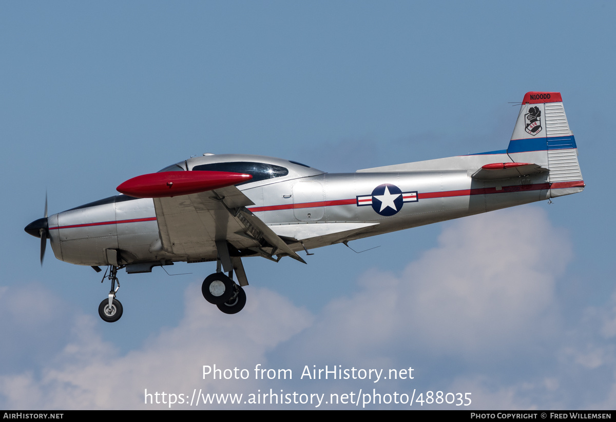 Aircraft Photo of N100DD | Ryan Navion | USA - Air Force | AirHistory ...