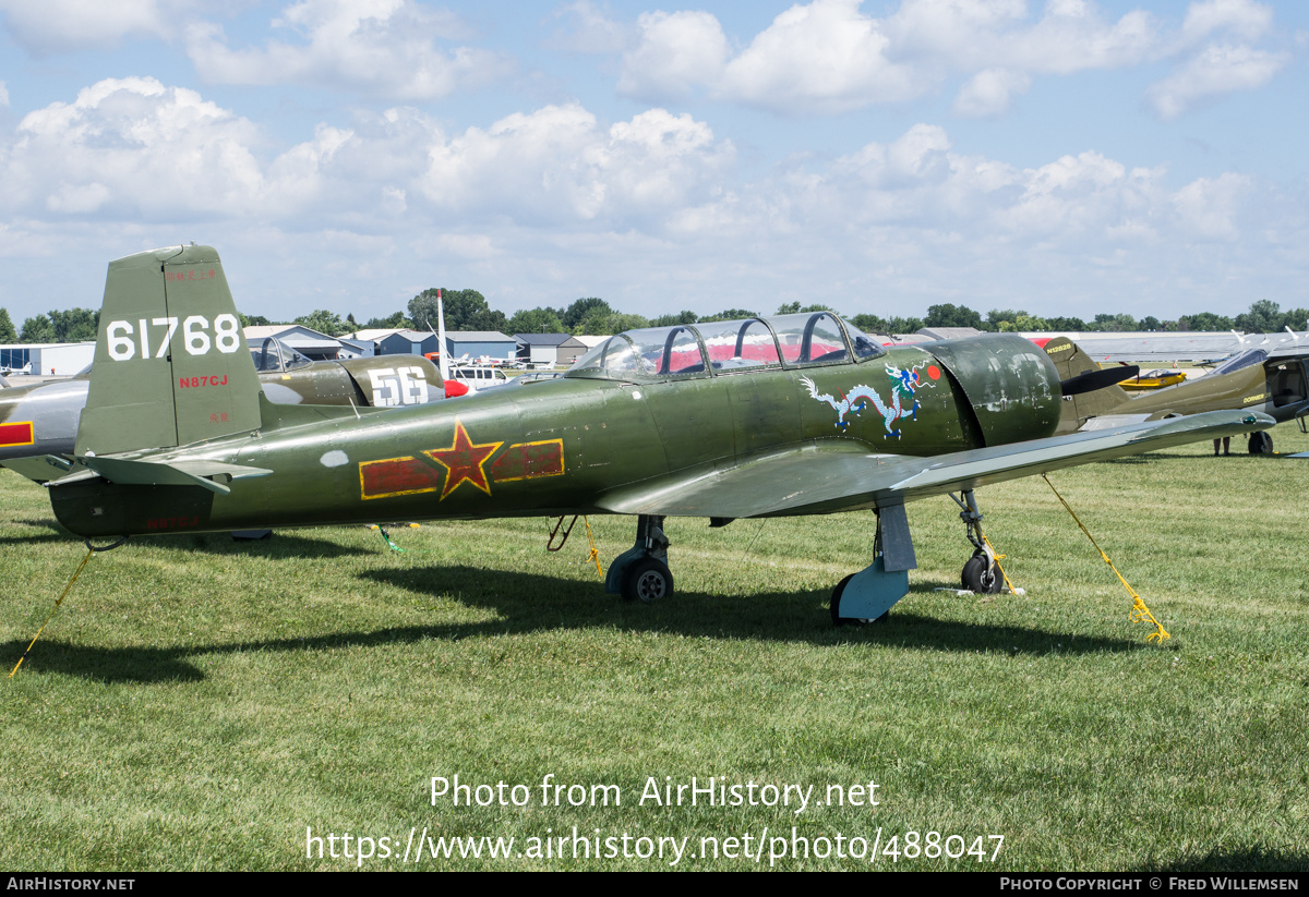 Aircraft Photo of N87CJ | Nanchang CJ-6 | China - Air Force | AirHistory.net #488047