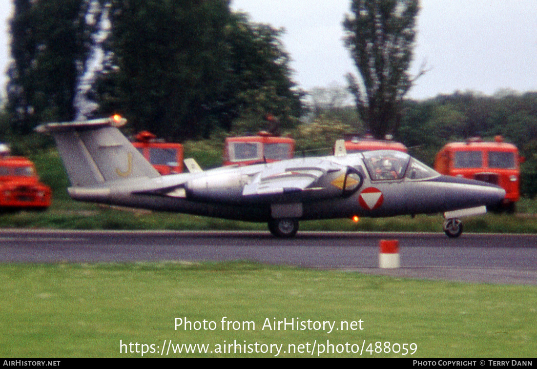 Aircraft Photo of YJ-10 / J yellow | Saab 105OE | Austria - Air Force | AirHistory.net #488059