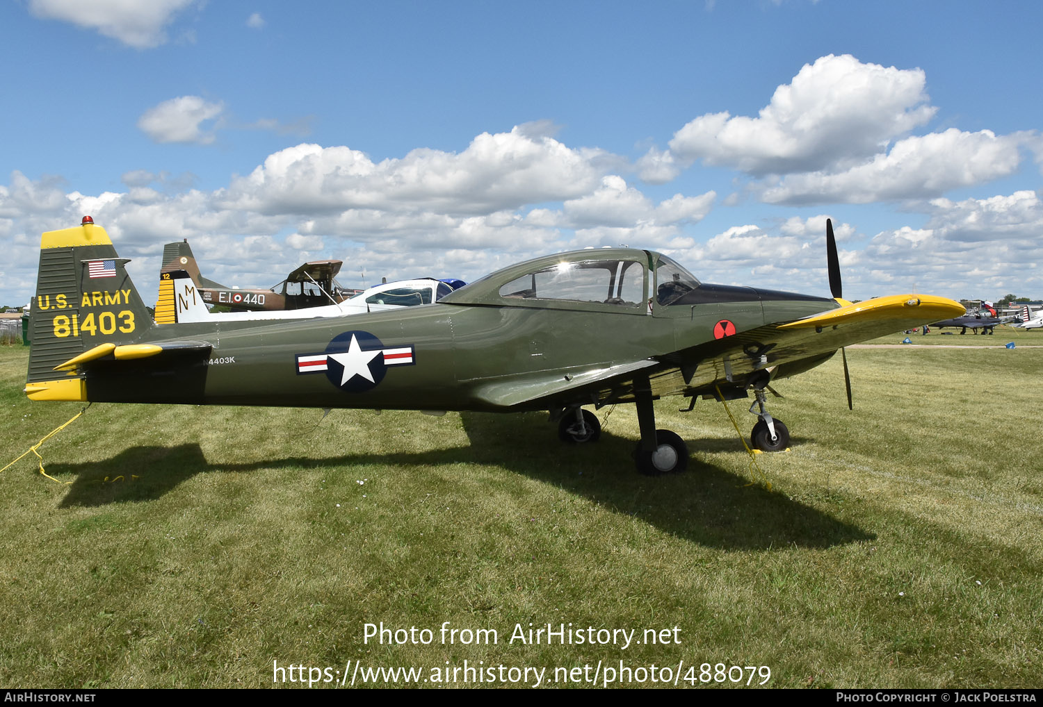 Aircraft Photo of N4403K / 81403 | Ryan Navion | USA - Army | AirHistory.net #488079