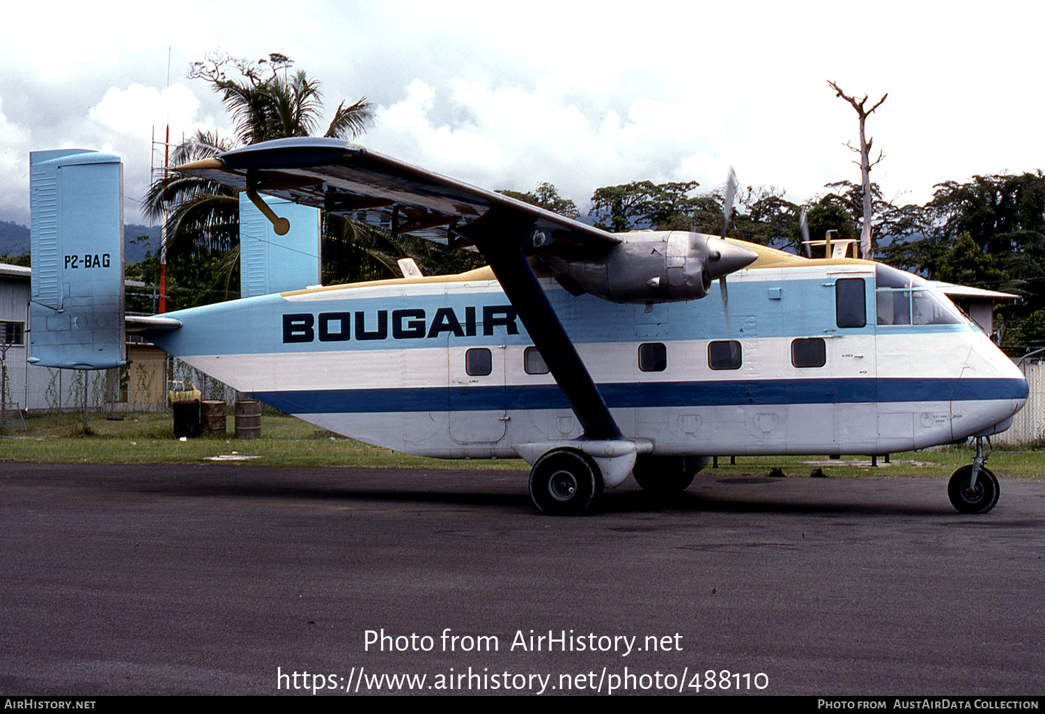 Aircraft Photo of P2-BAG | Short SC.7 Skyvan 3-200 | Bougair | AirHistory.net #488110