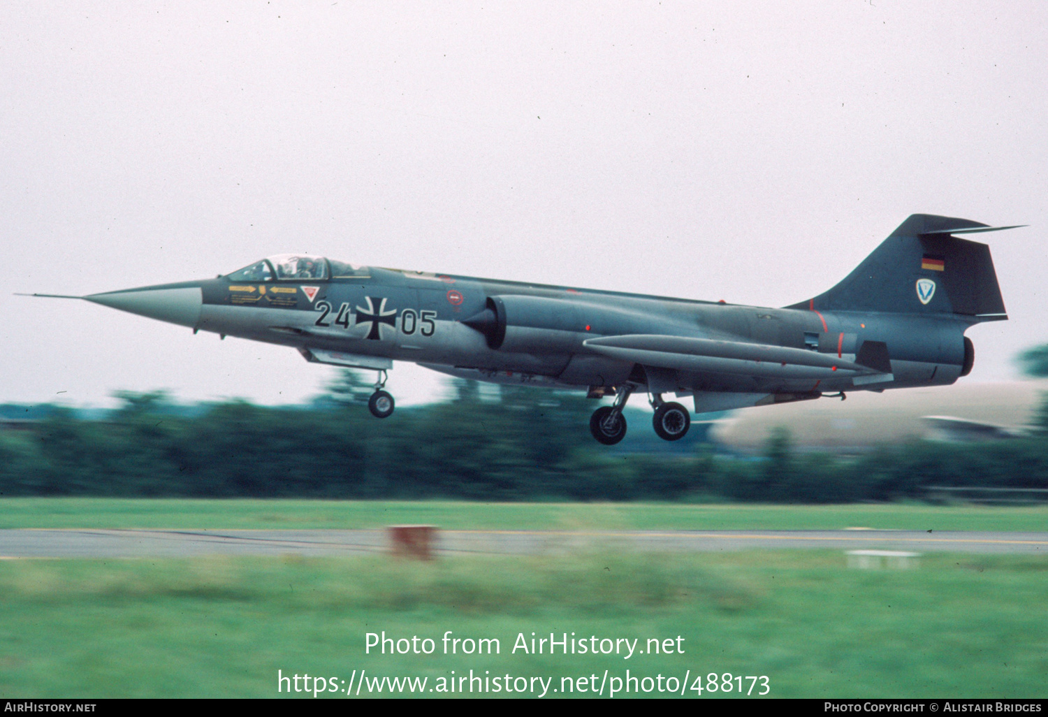 Aircraft Photo of 2405 | Lockheed RF-104G Starfighter | Germany - Air Force | AirHistory.net #488173