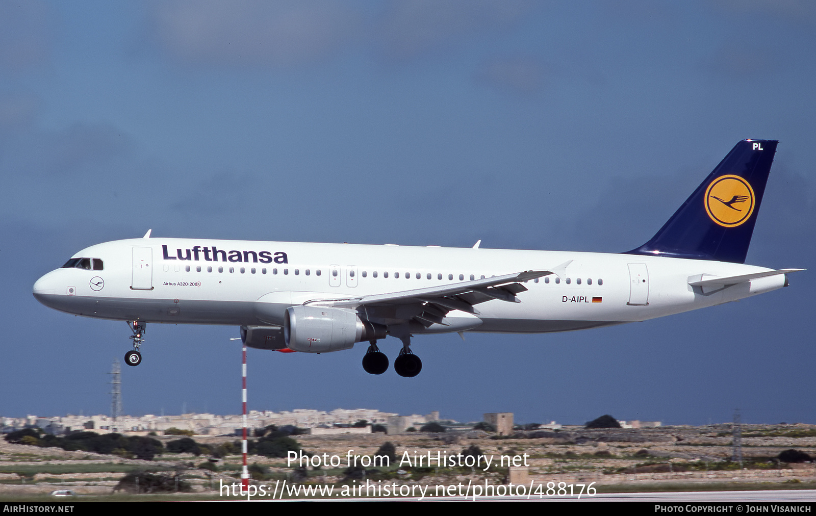 Aircraft Photo of D-AIPL | Airbus A320-211 | Lufthansa | AirHistory.net #488176