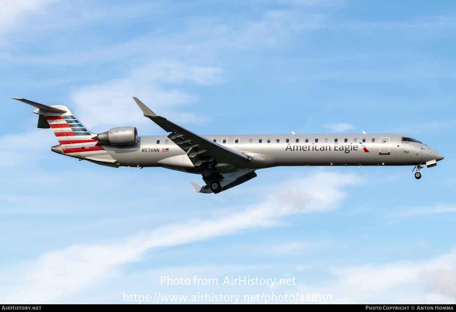 Aircraft Photo of N576NN | Bombardier CRJ-900LR (CL-600-2D24) | American Eagle | AirHistory.net #488191