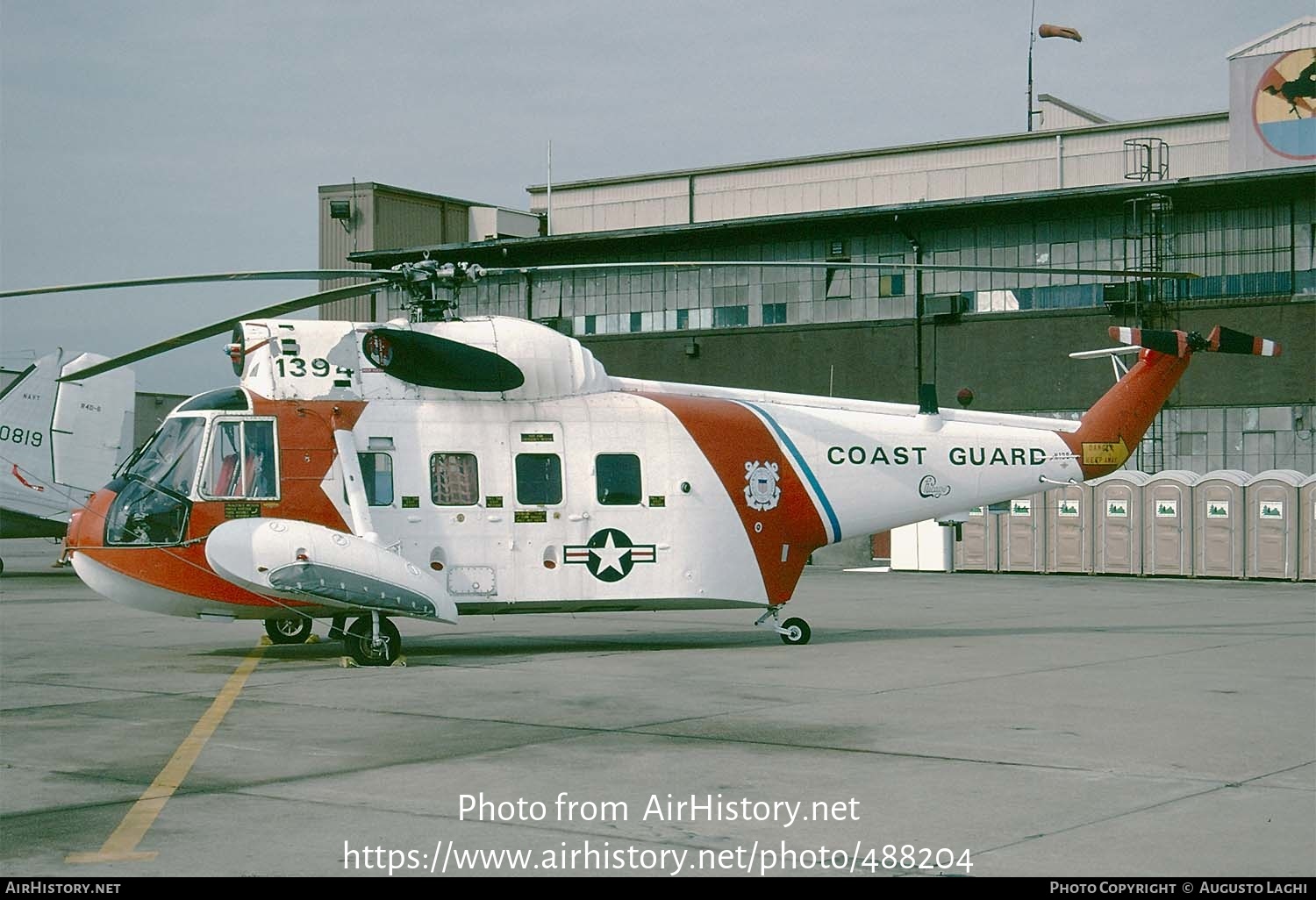 Aircraft Photo of N1394 / 1394 | Sikorsky HH-52A Seaguard (S-62A) | USA - Coast Guard | AirHistory.net #488204