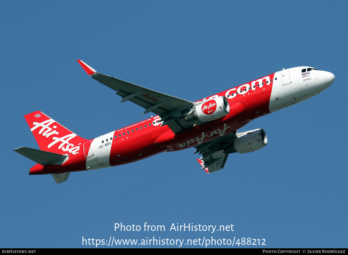 Aircraft Photo of HS-BBV | Airbus A320-216 | AirHistory.net #488212