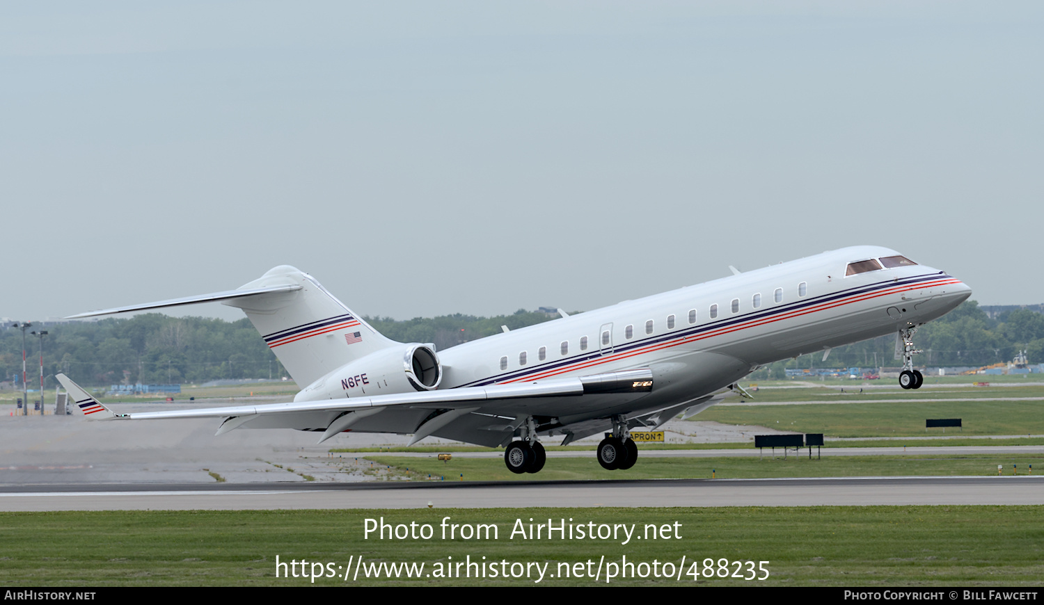 Aircraft Photo of N6FE | Bombardier Global 6500 (BD-700-1A10) | AirHistory.net #488235