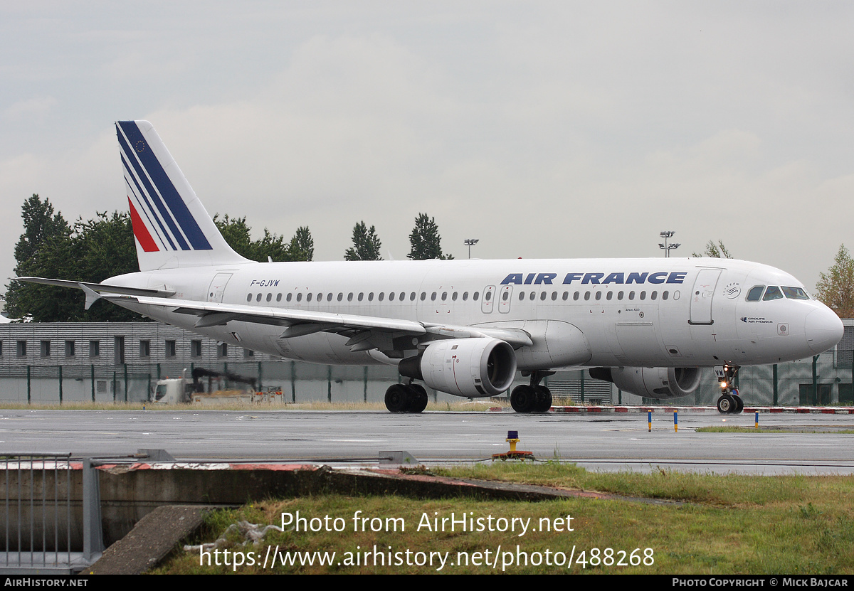 Aircraft Photo of F-GJVW | Airbus A320-211 | Air France | AirHistory.net #488268