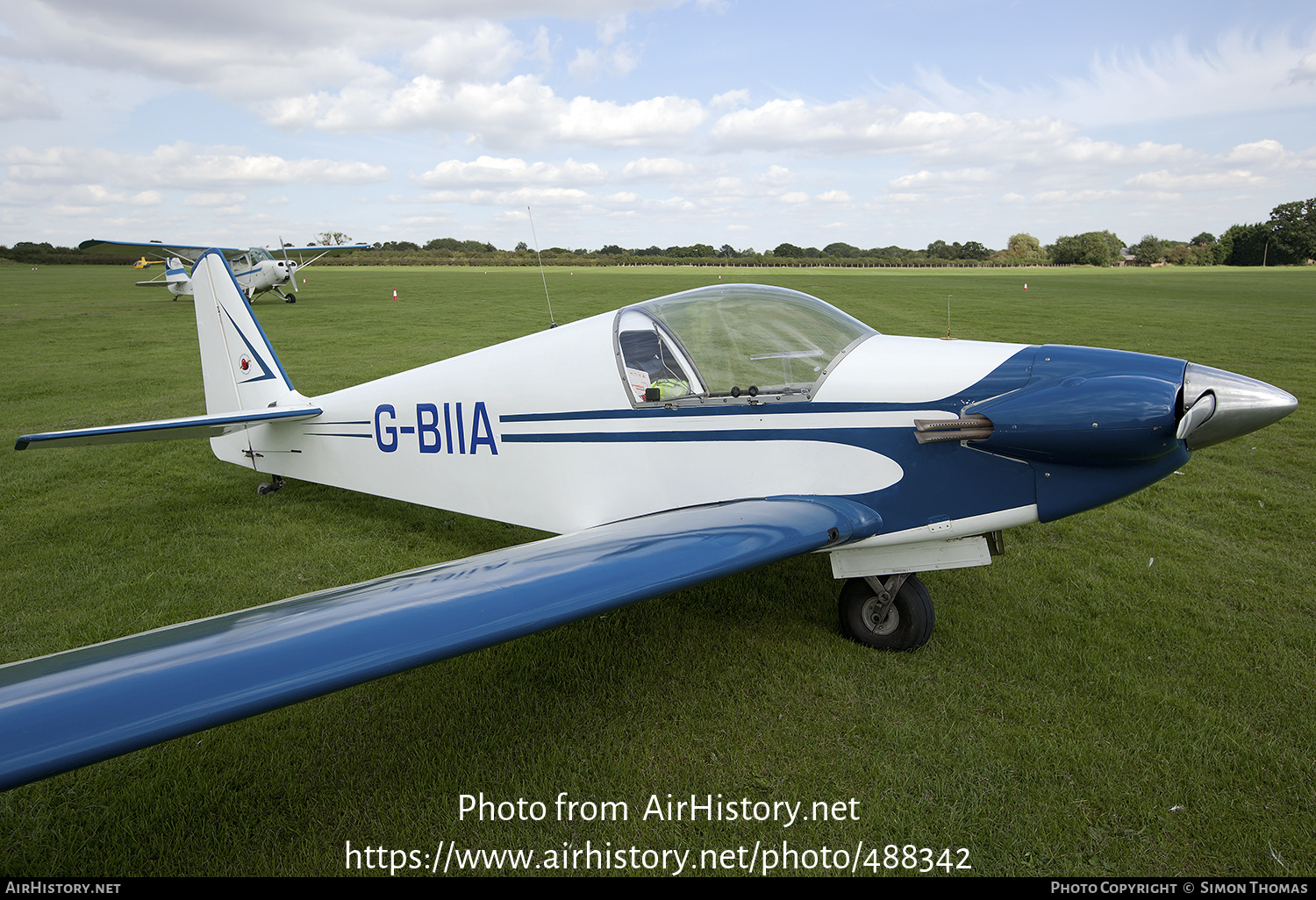 Aircraft Photo of G-BIIA | Fournier RF-3 | AirHistory.net #488342