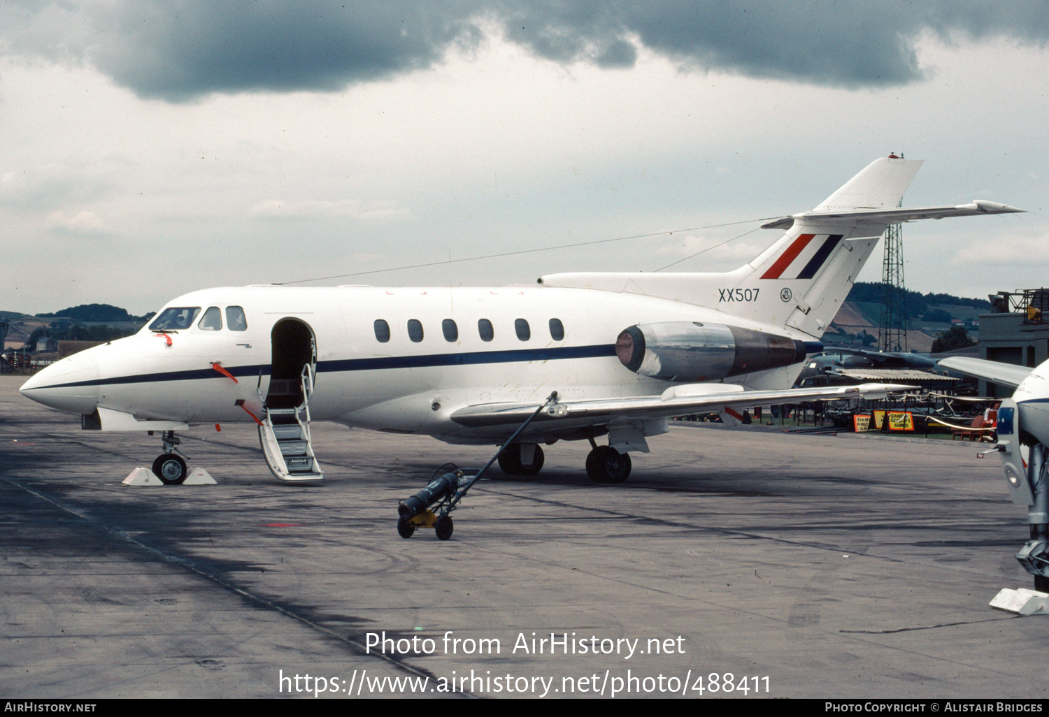 Aircraft Photo of XX507 | Hawker Siddeley HS-125 CC2 (HS-125-600B) | UK - Air Force | AirHistory.net #488411