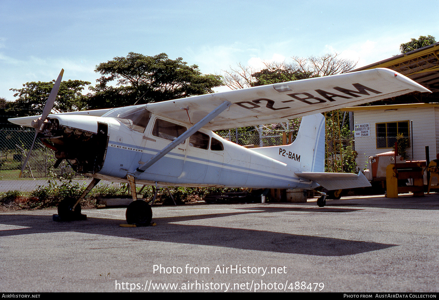 Aircraft Photo of P2-BAM | Cessna A185E Skywagon 185 | AirHistory.net #488479