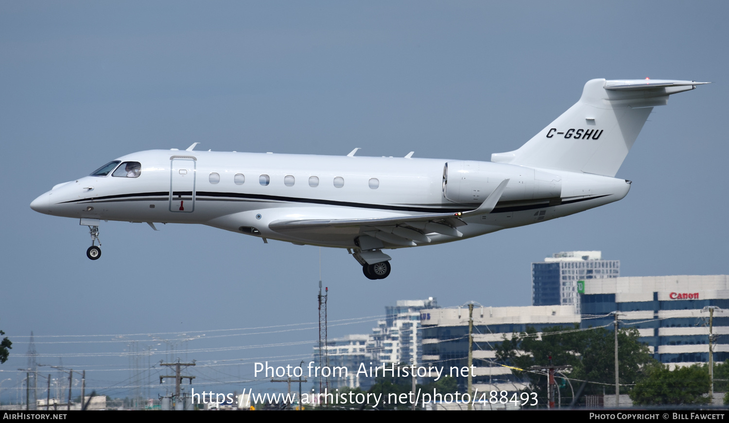 Aircraft Photo of C-GSHU | Embraer EMB-550 Legacy 500 | AirHistory.net #488493
