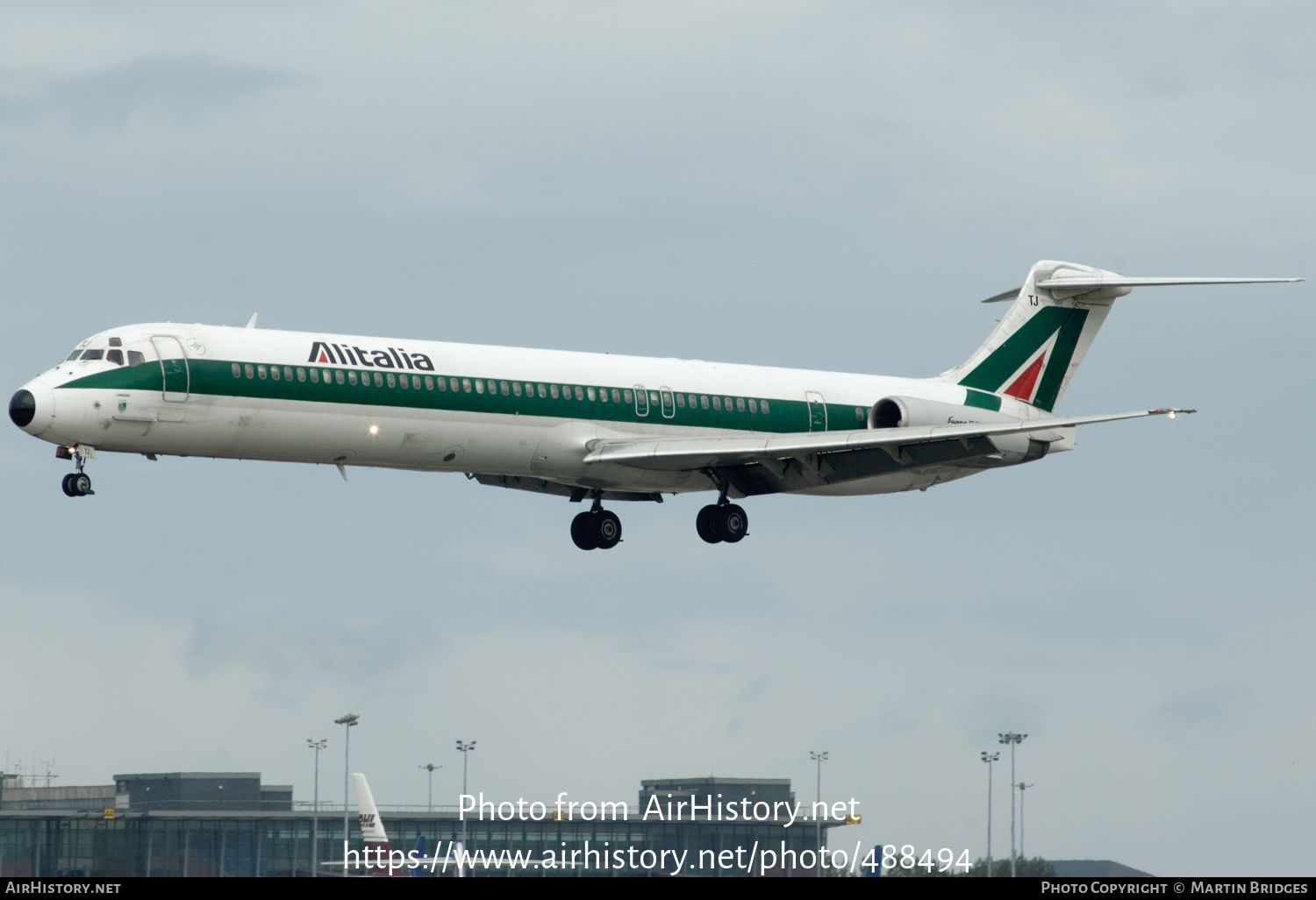 Aircraft Photo of I-DATJ | McDonnell Douglas MD-82 (DC-9-82) | Alitalia | AirHistory.net #488494