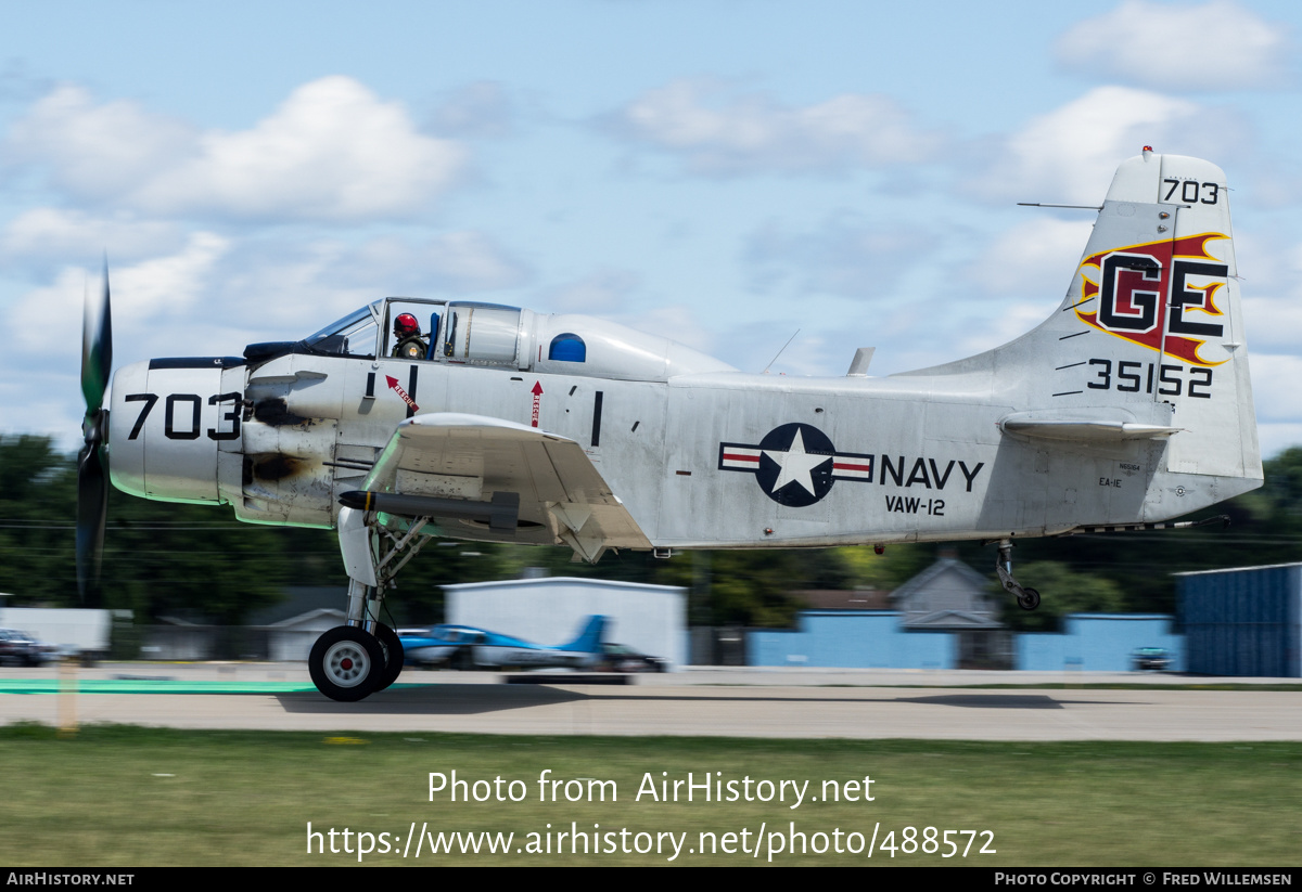 Aircraft Photo of N65164 / 35152 | Douglas EA-1E Skyraider | USA - Navy | AirHistory.net #488572