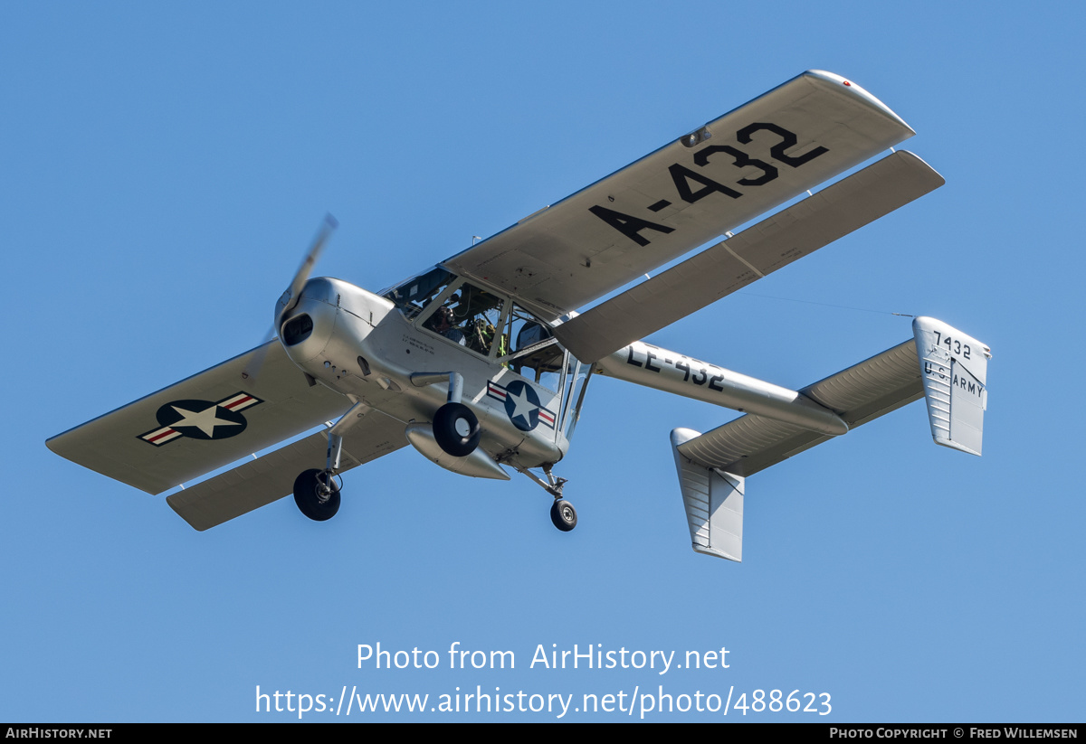 Aircraft Photo of N4770C / 7432 | Boeing YL-15 Scout | USA - Army | AirHistory.net #488623