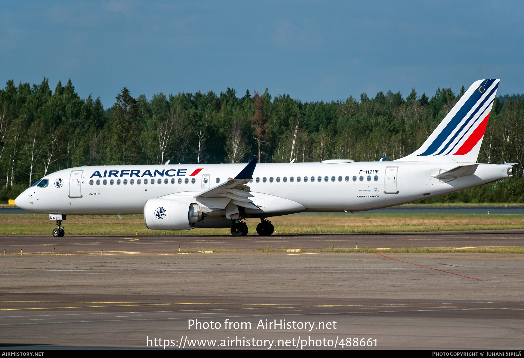 Aircraft Photo of F-HZUE | Airbus A220-371 (BD-500-1A11) | Air France | AirHistory.net #488661