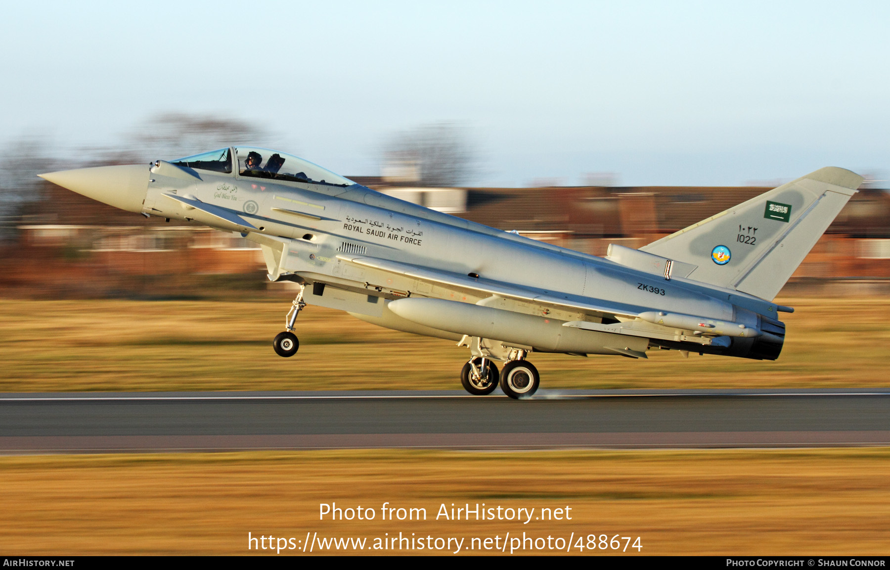 Aircraft Photo of 1022 / ZK393 | Eurofighter EF-2000 Typhoon | Saudi Arabia - Air Force | AirHistory.net #488674