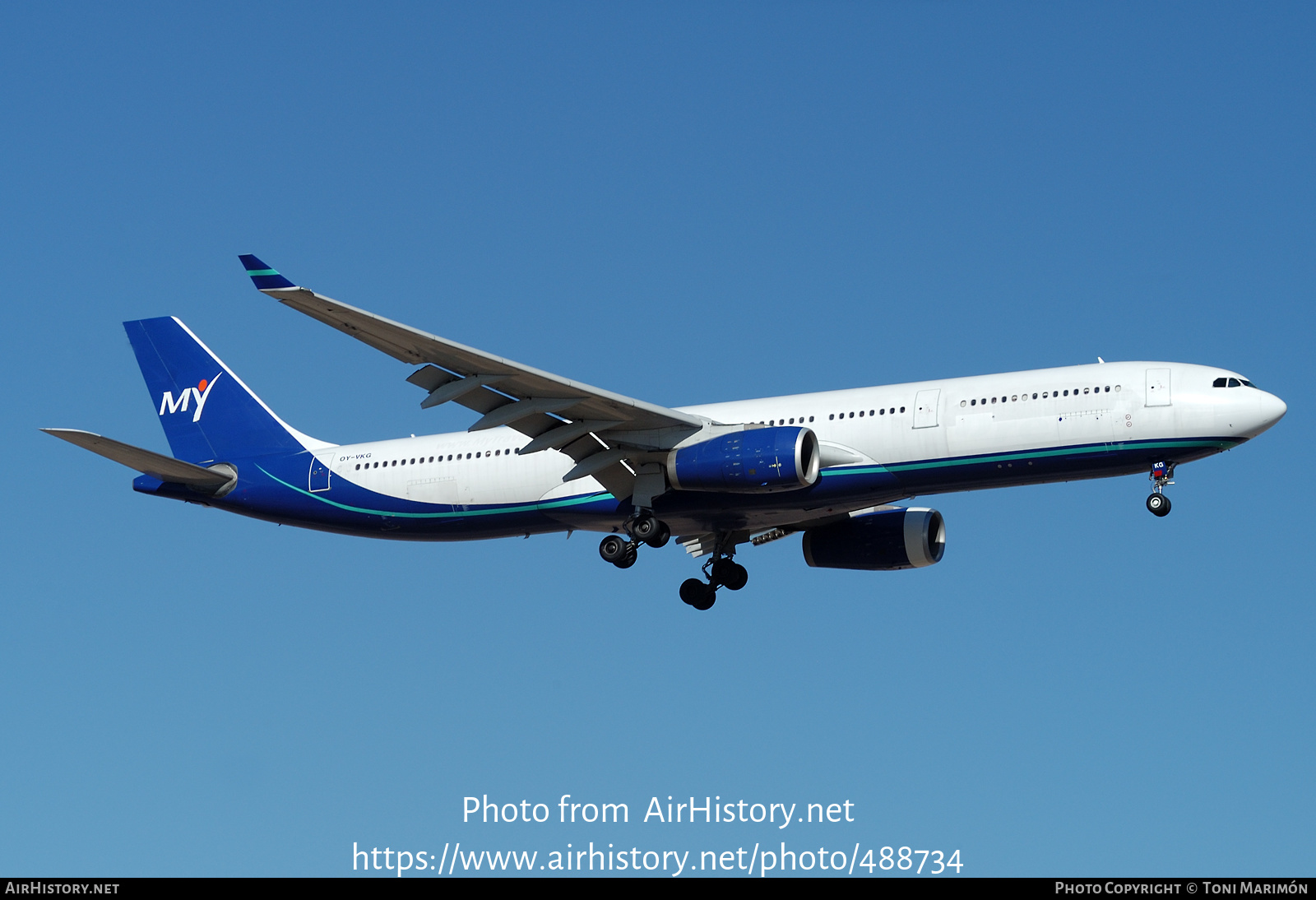 Aircraft Photo of OY-VKG | Airbus A330-343 | MyTravel Airways | AirHistory.net #488734