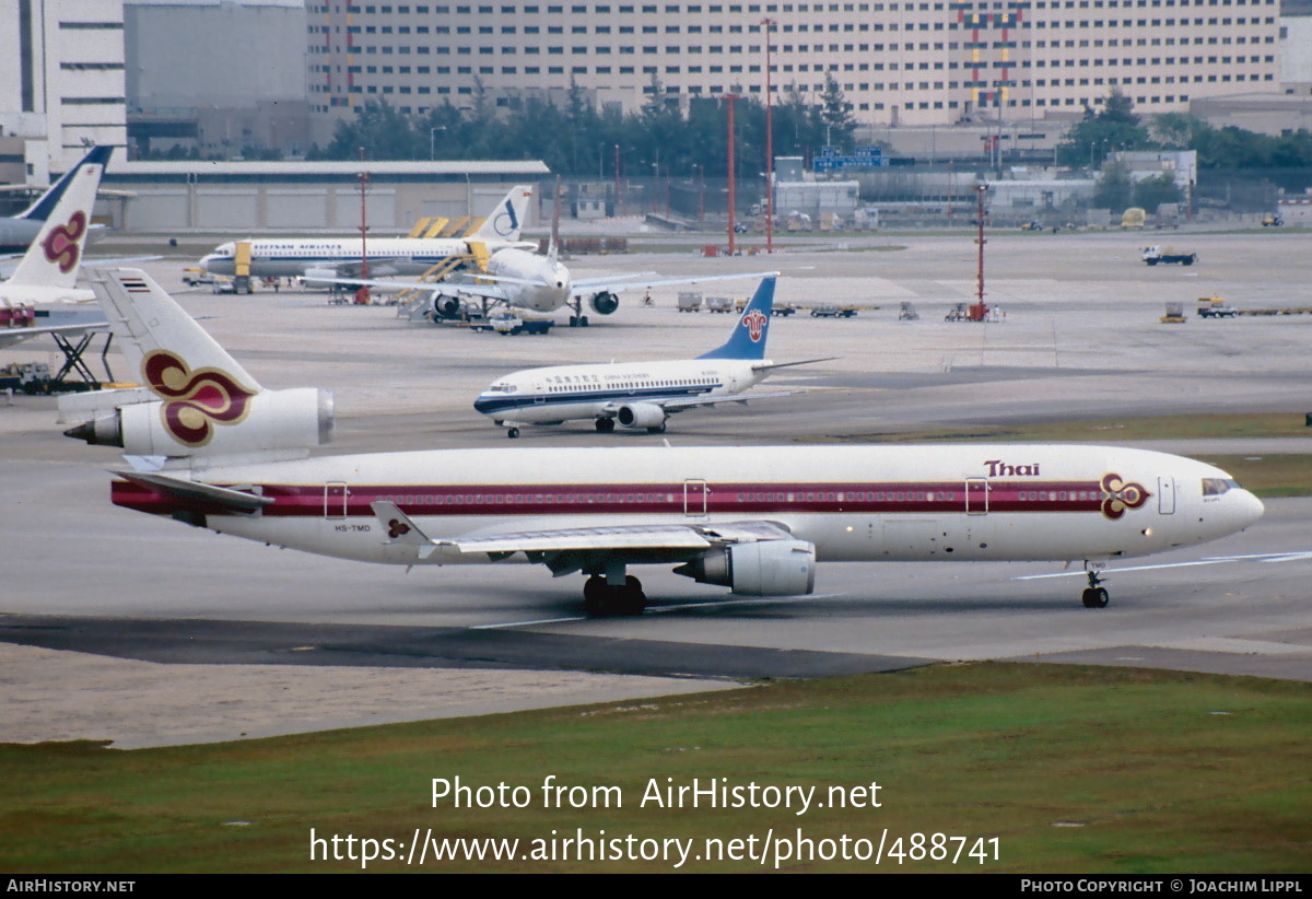 Aircraft Photo of HS-TMD | McDonnell Douglas MD-11 | Thai Airways International | AirHistory.net #488741