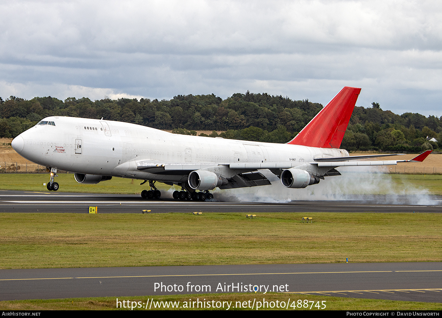 Aircraft Photo of G-UNET | Boeing 747-433(BDSF) | One Air | AirHistory.net #488745