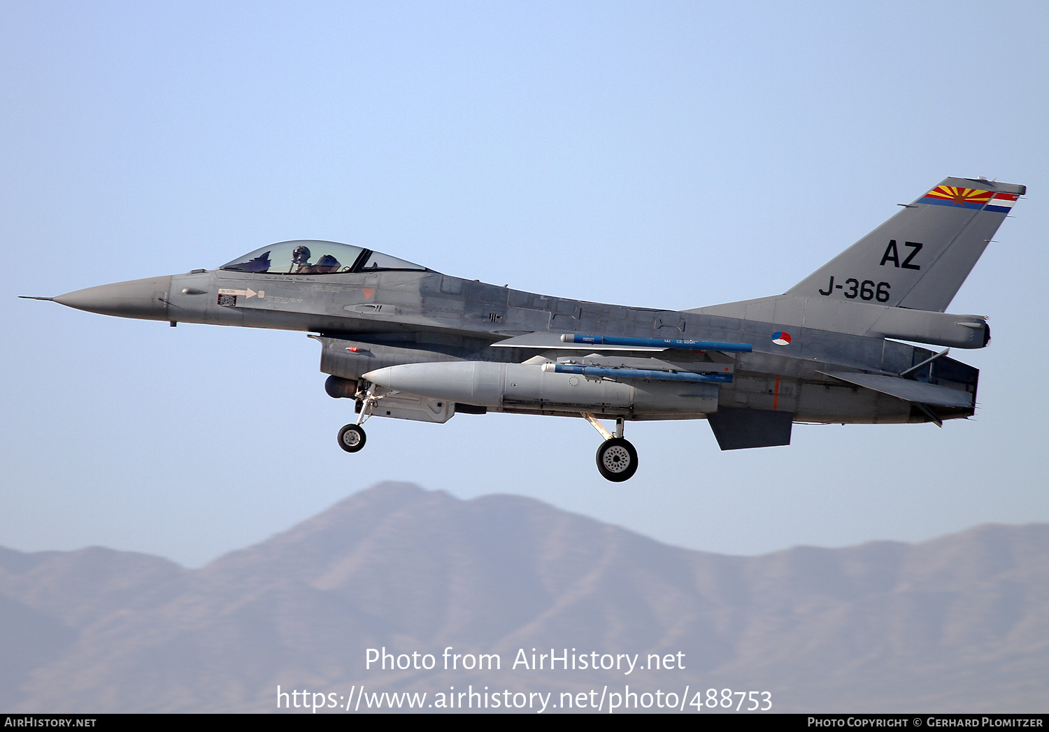 Aircraft Photo of J-366 | General Dynamics F-16AM Fighting Falcon | Netherlands - Air Force | AirHistory.net #488753