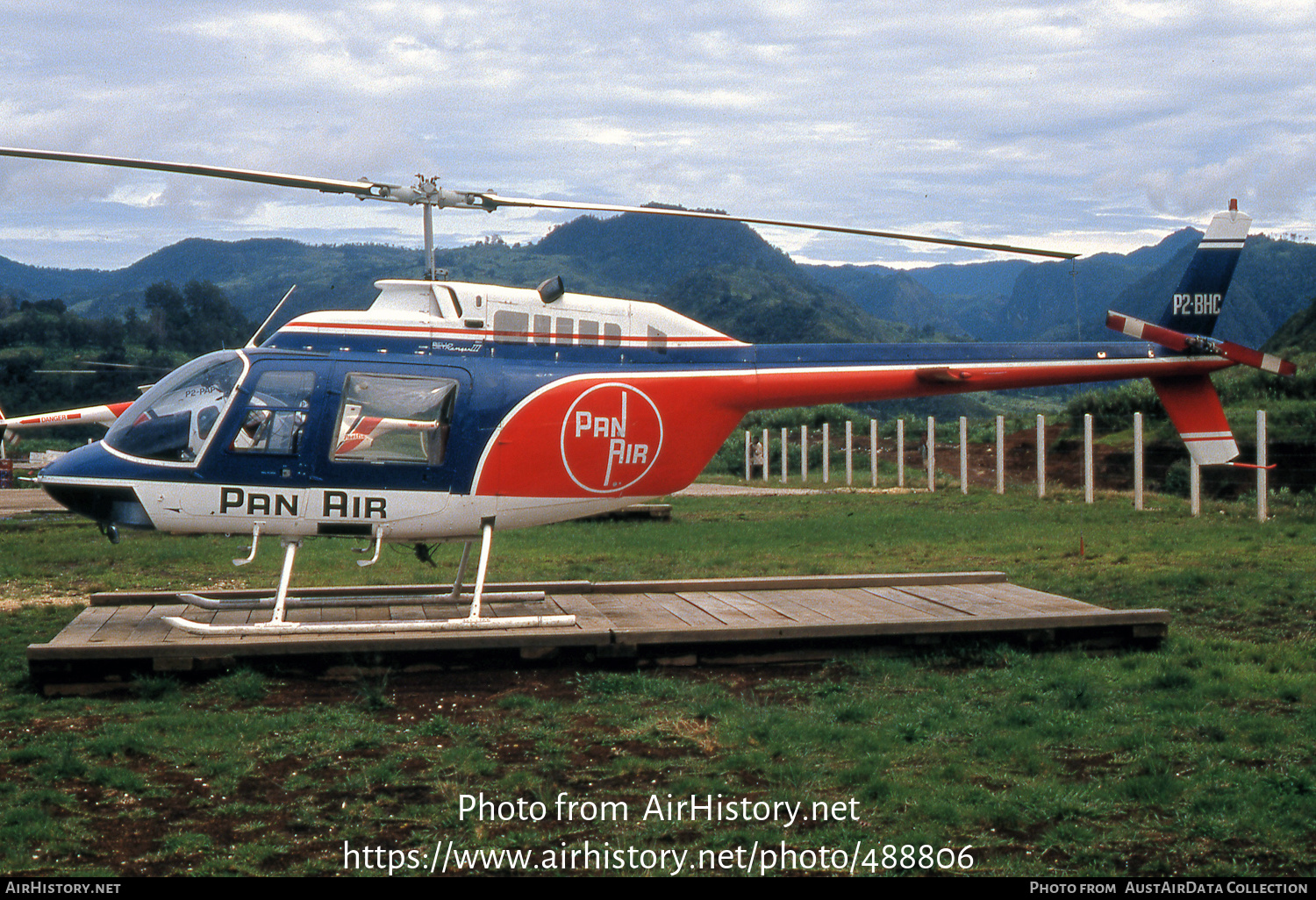 Aircraft Photo of P2-BHC | Bell 206B-3 JetRanger III | Pan Air | AirHistory.net #488806