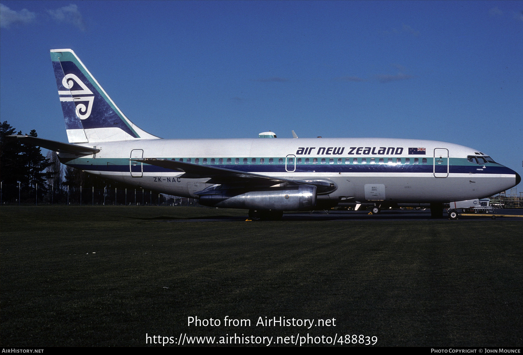 Aircraft Photo of ZK-NAC | Boeing 737-219 | Air New Zealand | AirHistory.net #488839