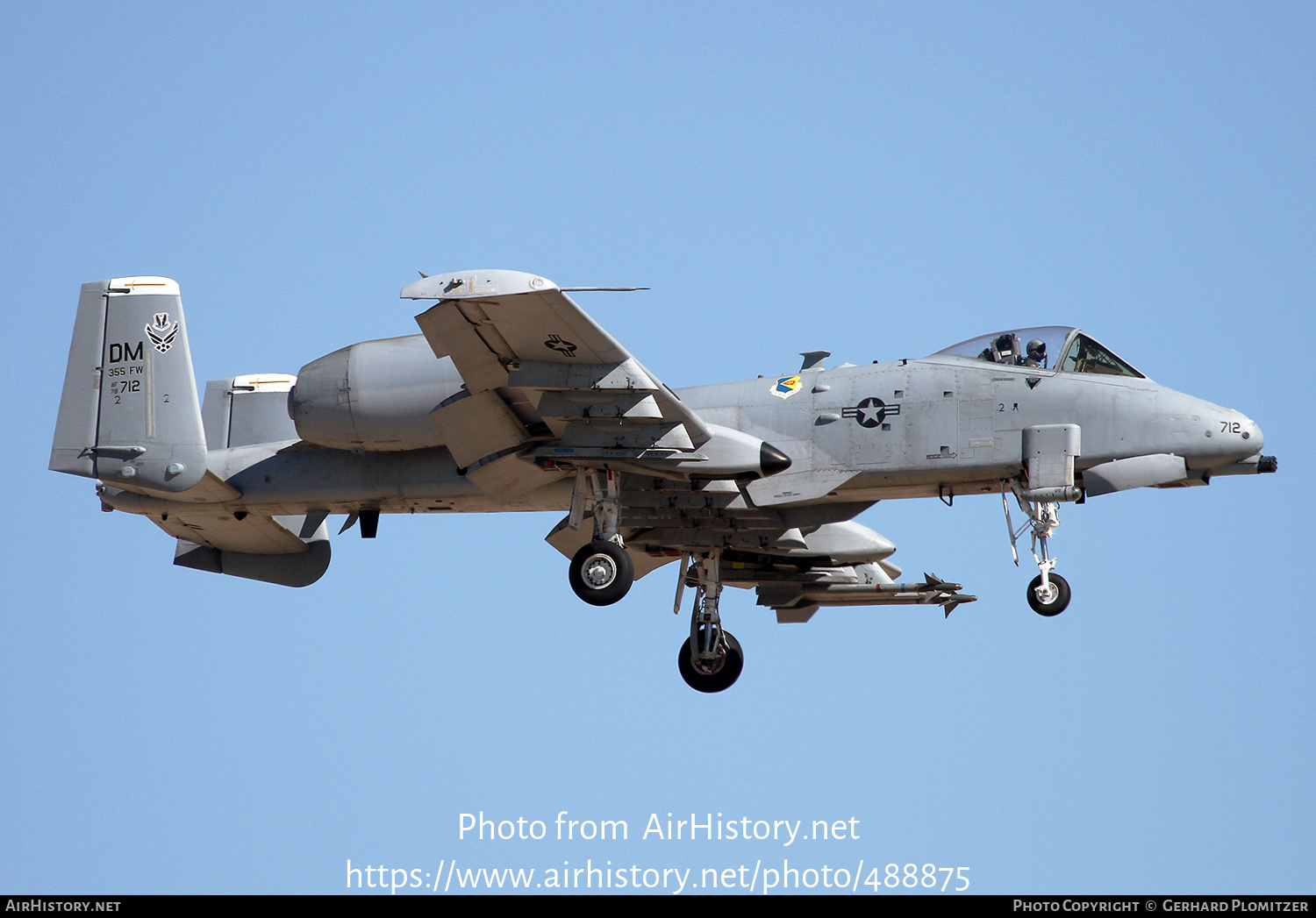 Aircraft Photo of 78-0712 / AF78-712 | Fairchild A-10C Thunderbolt II | USA - Air Force | AirHistory.net #488875