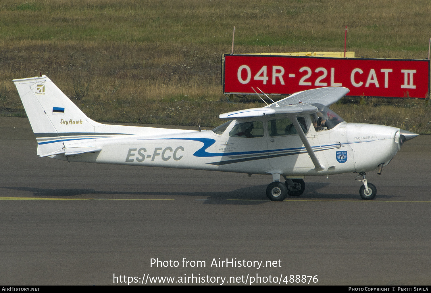 Aircraft Photo of ES-FCC | Cessna 172M Skyhawk II | Tackmer Air | AirHistory.net #488876