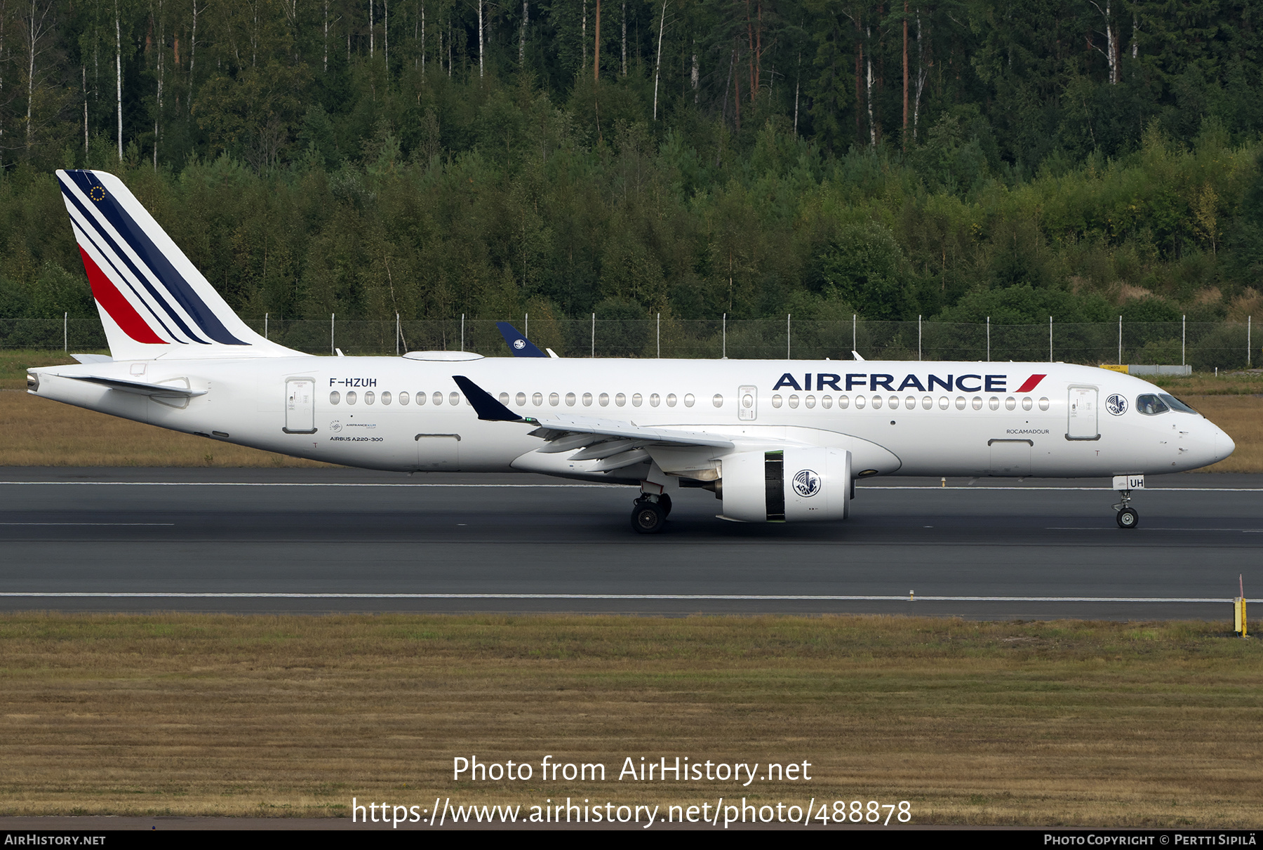 Aircraft Photo of F-HZUH | Airbus A220-371 (BD-500-1A11) | Air France | AirHistory.net #488878