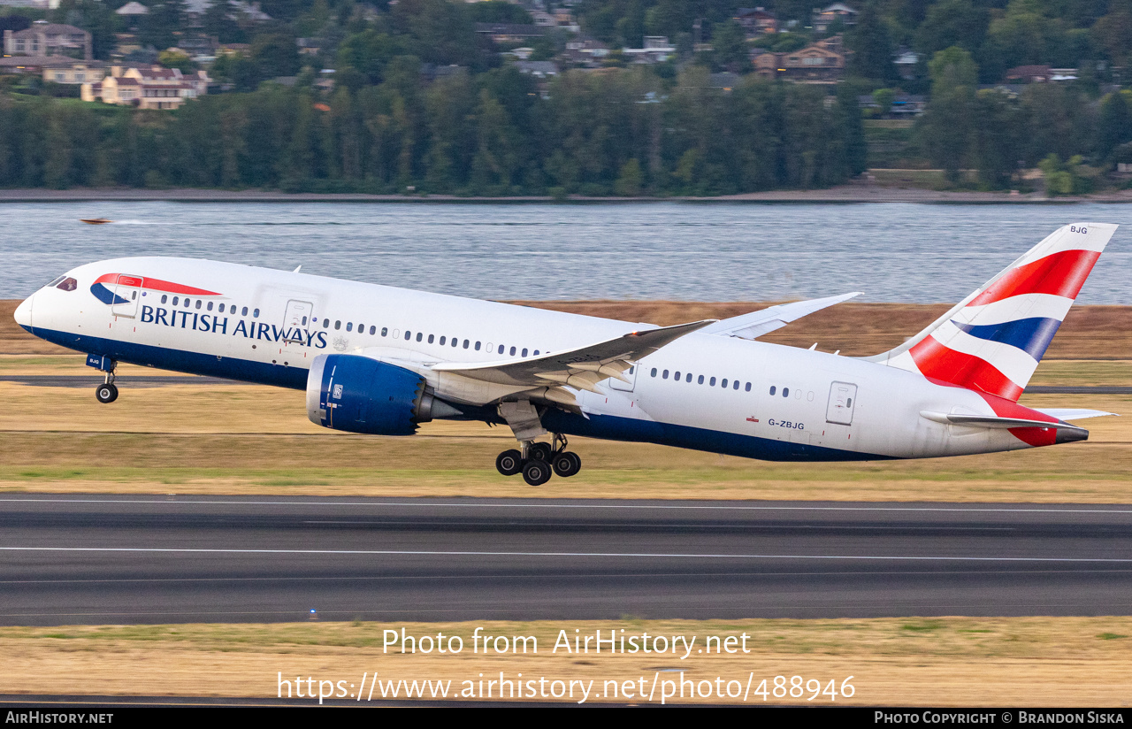 Aircraft Photo of G-ZBJG | Boeing 787-8 Dreamliner | British Airways | AirHistory.net #488946