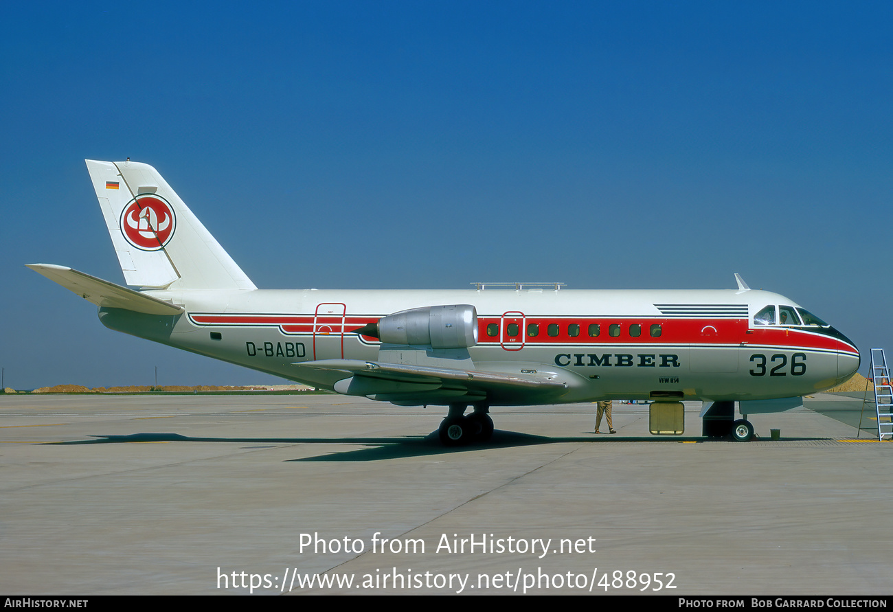 Aircraft Photo of D-BABD | VFW-Fokker VFW-614 | Cimber Air | AirHistory.net #488952