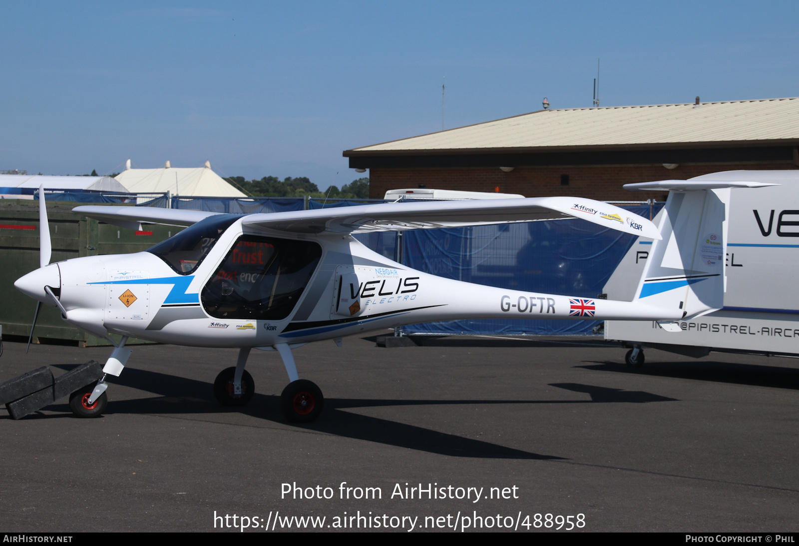 Aircraft Photo of G-OFTR | Pipistrel Virus SW 128 Velis Electro | AirHistory.net #488958