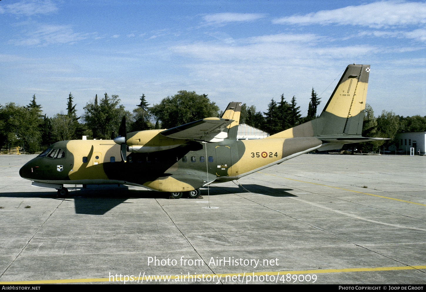 Aircraft Photo of T19B-06 | CASA/IPTN CN235M-100 | Spain - Air Force | AirHistory.net #489009