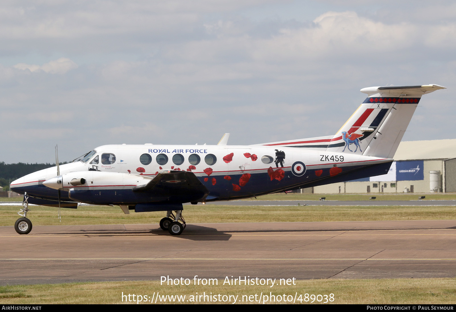 Aircraft Photo of ZK459 | Hawker Beechcraft B200GT King Air | UK - Air Force | AirHistory.net #489038