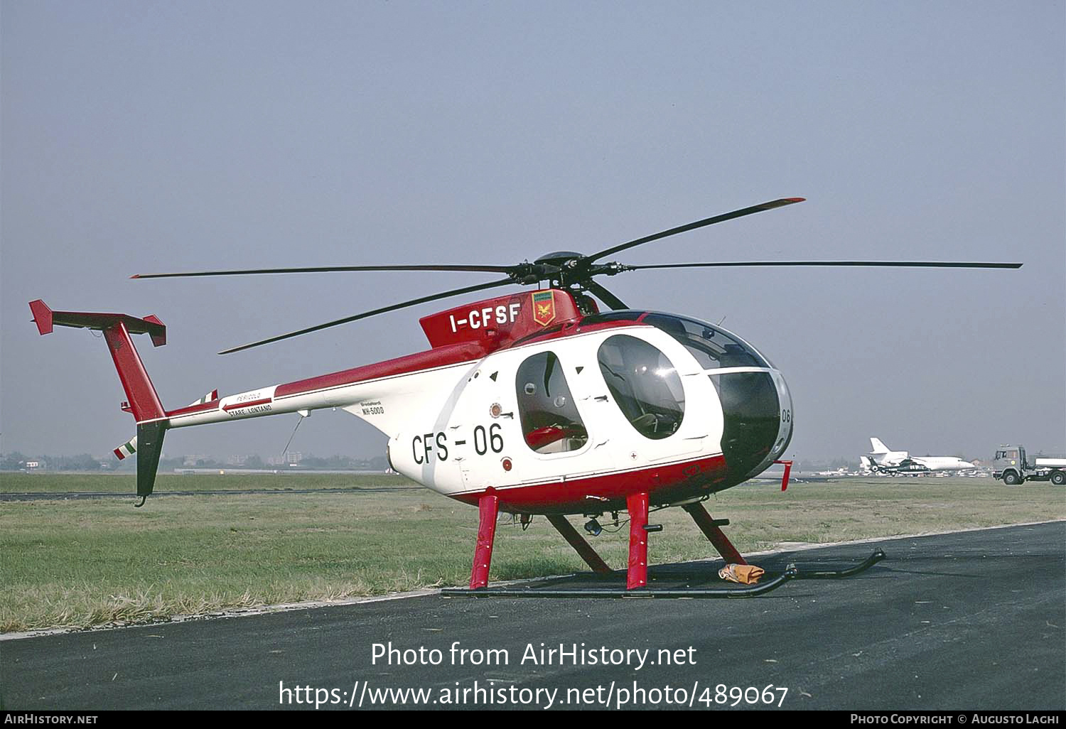 Aircraft Photo of I-CFSF | Bredanardi NH-500D | Italy - Corpo Forestale (CFS) | AirHistory.net #489067