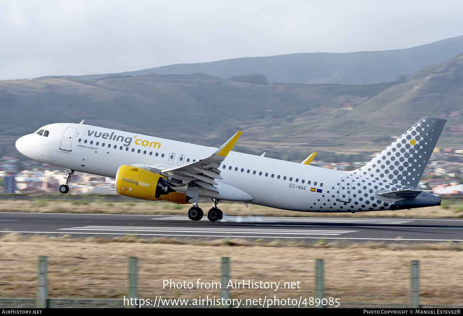 Aircraft Photo of EC-NAE | Airbus A320-271N | Vueling Airlines | AirHistory.net #489085