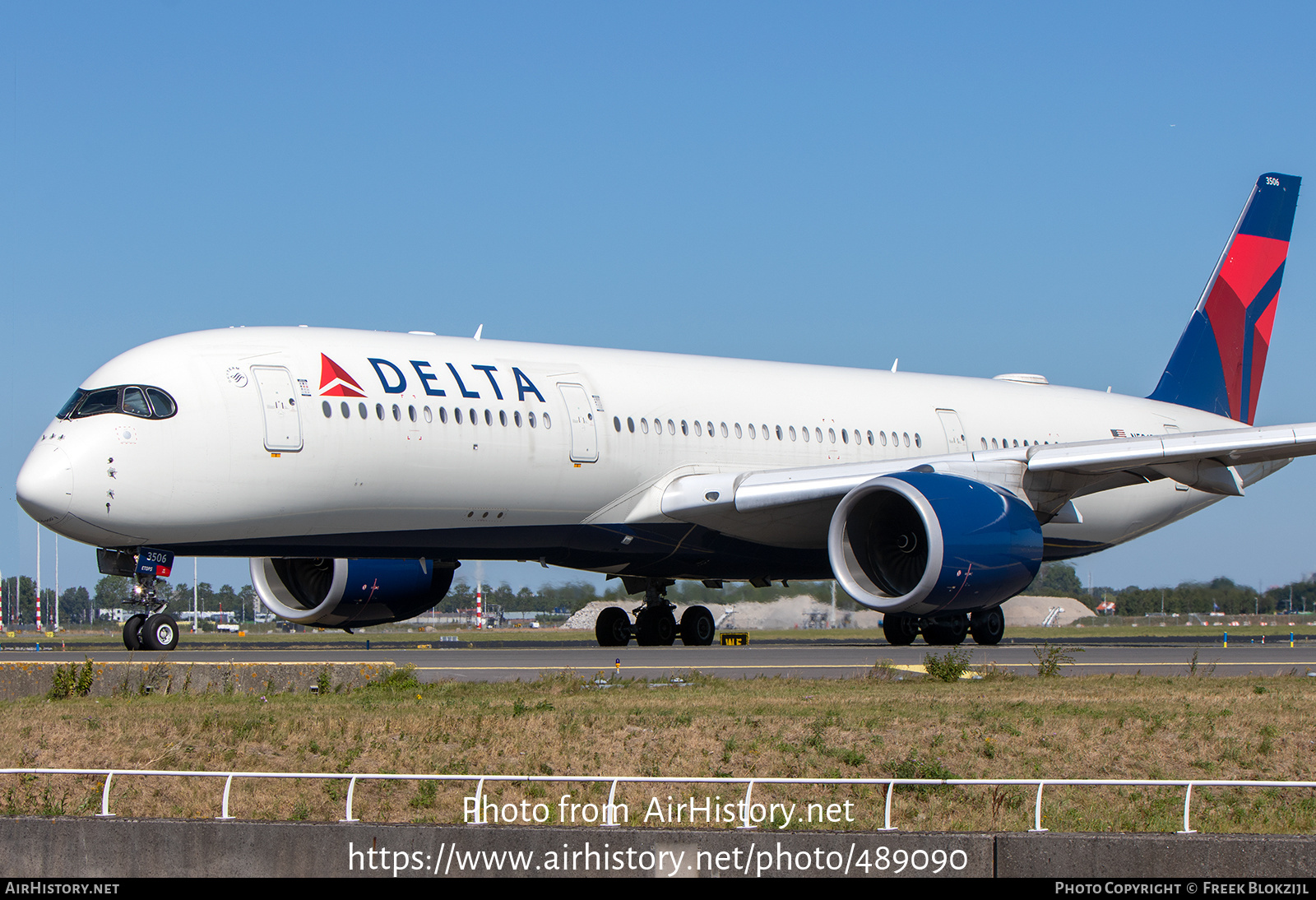 Aircraft Photo of N506DN | Airbus A350-941 | Delta Air Lines | AirHistory.net #489090