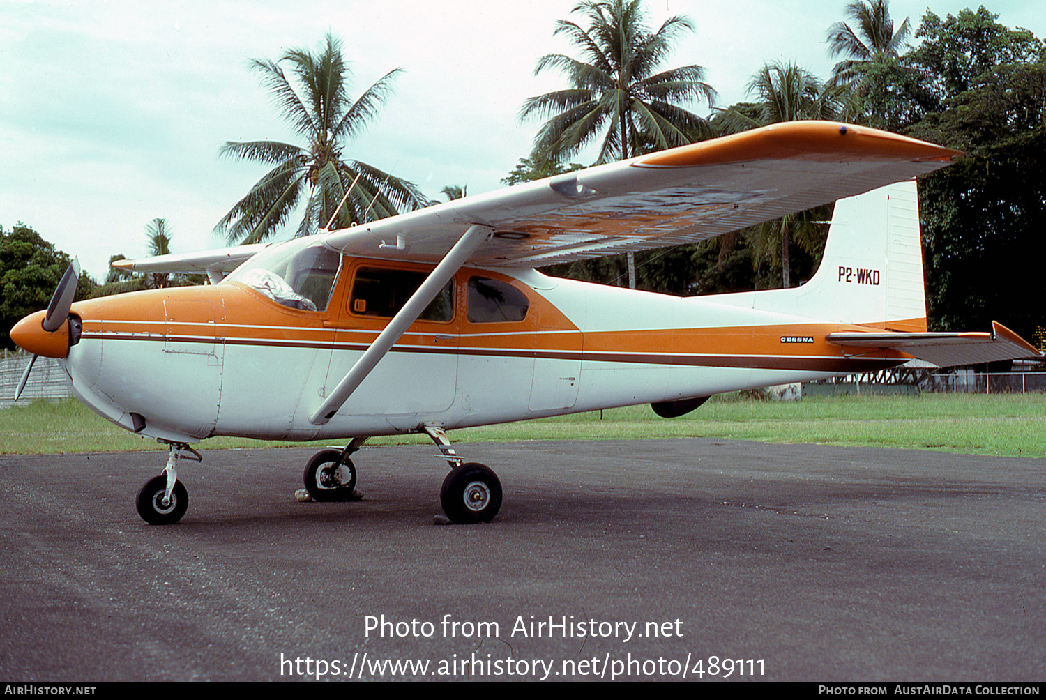 Aircraft Photo of P2-WKD | Cessna 182A | AirHistory.net #489111