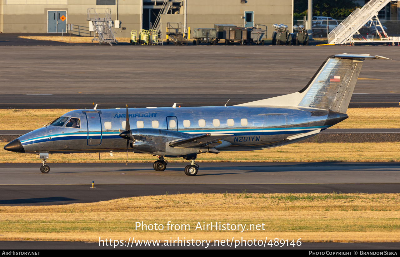 Aircraft Photo of N201YW | Embraer EMB-120FC Brasilia | Ameriflight | AirHistory.net #489146