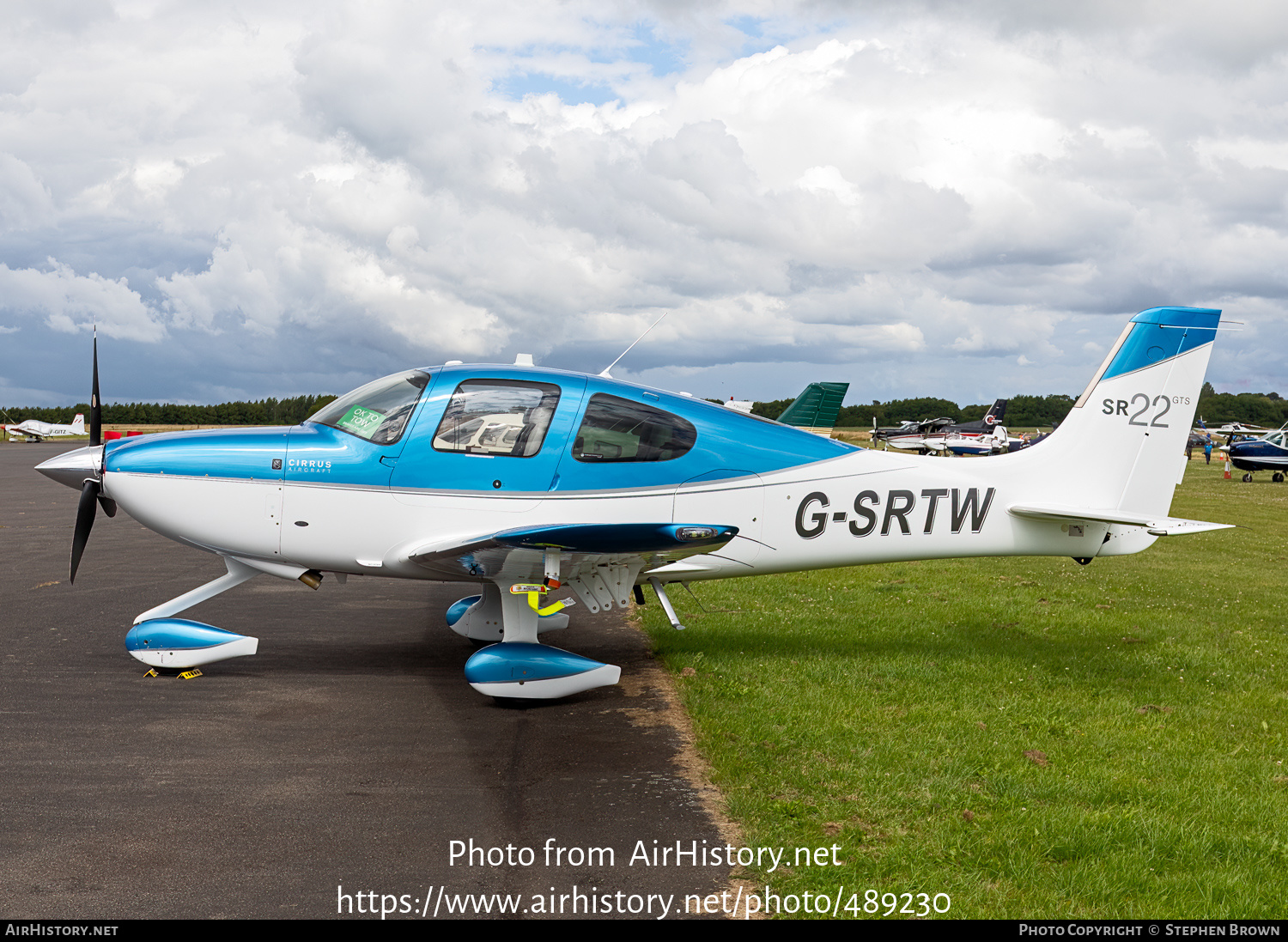 Aircraft Photo of G-SRTW | Cirrus SR-22 G5-GTS | AirHistory.net #489230