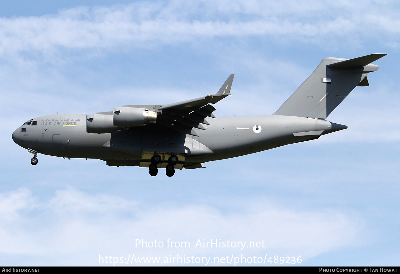 Aircraft Photo of 1223 | Boeing C-17A Globemaster III | United Arab Emirates - Air Force | AirHistory.net #489236