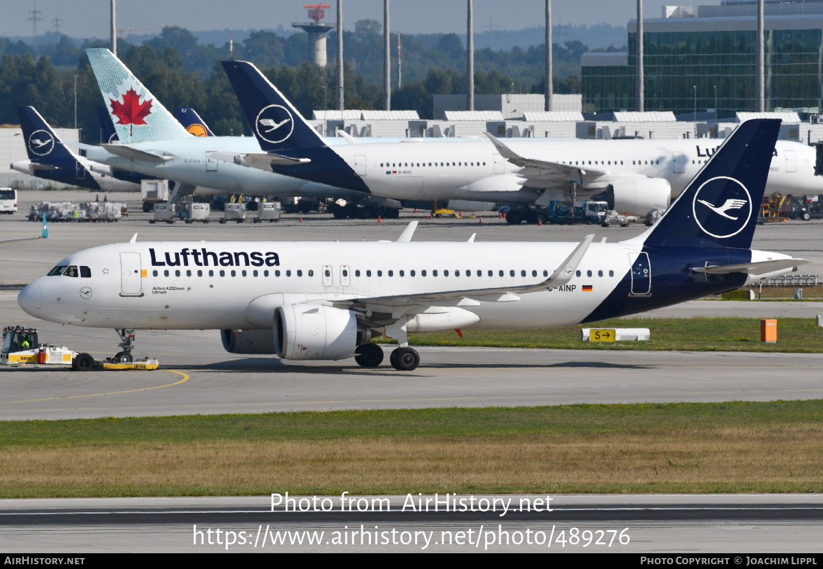 Aircraft Photo of D-AINP | Airbus A320-271N | Lufthansa | AirHistory.net #489276