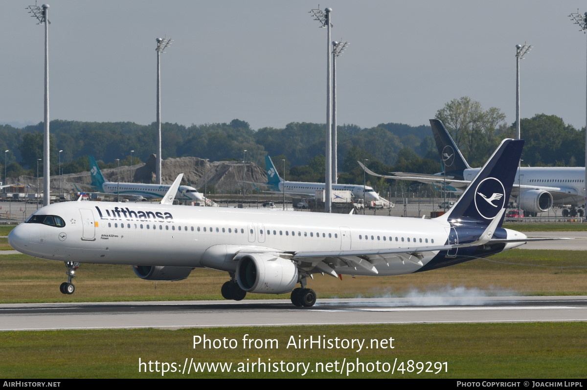 Aircraft Photo of D-AIEJ | Airbus A321-271NX | Lufthansa | AirHistory.net #489291