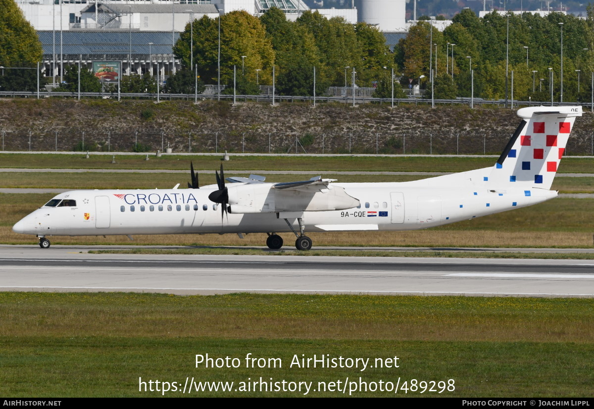 Aircraft Photo of 9A-CQE | Bombardier DHC-8-402 Dash 8 | Croatia Airlines | AirHistory.net #489298