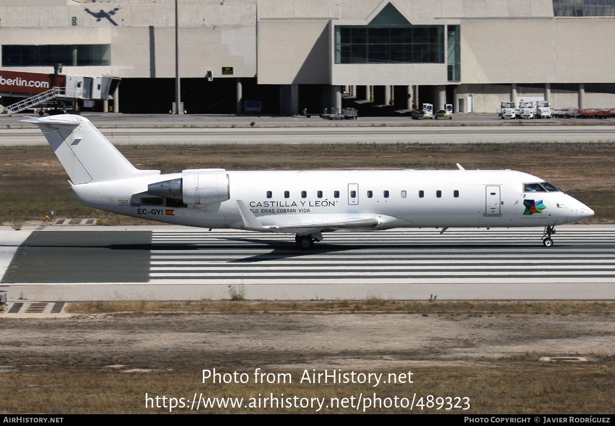 Aircraft Photo of EC-GYI | Bombardier CRJ-200ER (CL-600-2B19) | Iberia Regional | AirHistory.net #489323